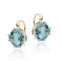 Blue Topaz Earrings