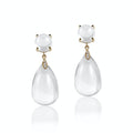 Moon Quartz Drop Earrings