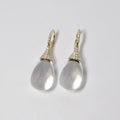 Rock Crystal Drop Earrings