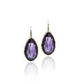 Amethyst Pear Shape Brio Earrings