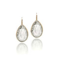 Moon Quartz Pear Shape Brio Earrings