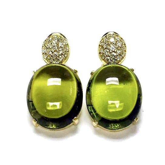 Green Tourmaline 19.5 x 16mm