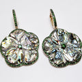 Mother of Pearl Flower Earrings
