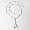 Diamond Drop Necklace, 87 Diamonds