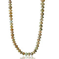 Grey/Brown Opal Necklace