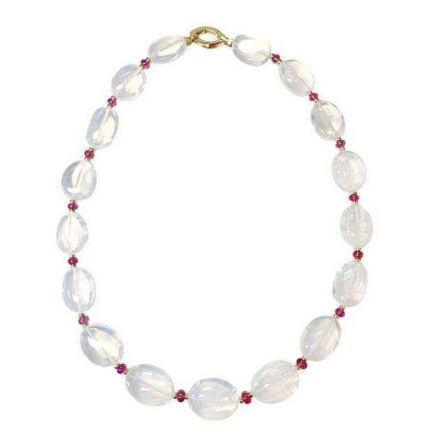 Moon Quartz Necklace