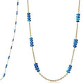 London Blue Topaz Chain Necklace