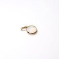 Moon Quartz Disc Charm (Available in 2 sizes)