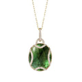 Green Tourmaline Necklace