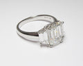 Emerald Cut Diamond Ring