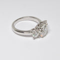 Round Diamond 3-Stone Ring