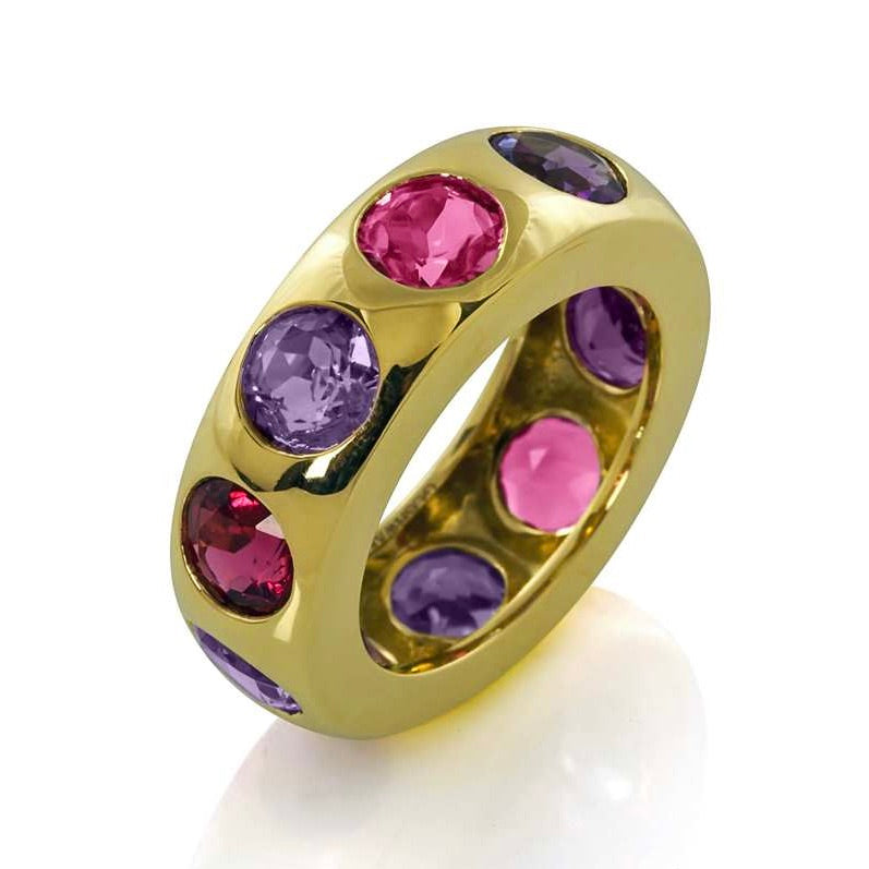 Facetted Oval Band (Available in Multiple Styles)