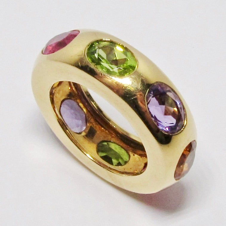 Facetted Oval Band (Available in Multiple Styles)