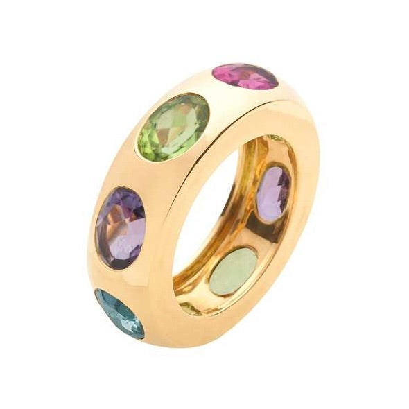 Facetted Oval Band (Available in Multiple Styles)