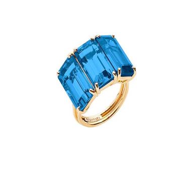 London Blue Topaz Ring