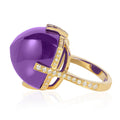 Amethyst Sugar Loaf Ring