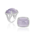 Moon Quartz Cab Ring