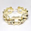 14k Yellow Gold Heavy Bracelet