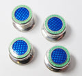 Sterling Silver Round Shirt Studs