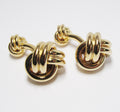 Yellow Gold Knot Cufflinks