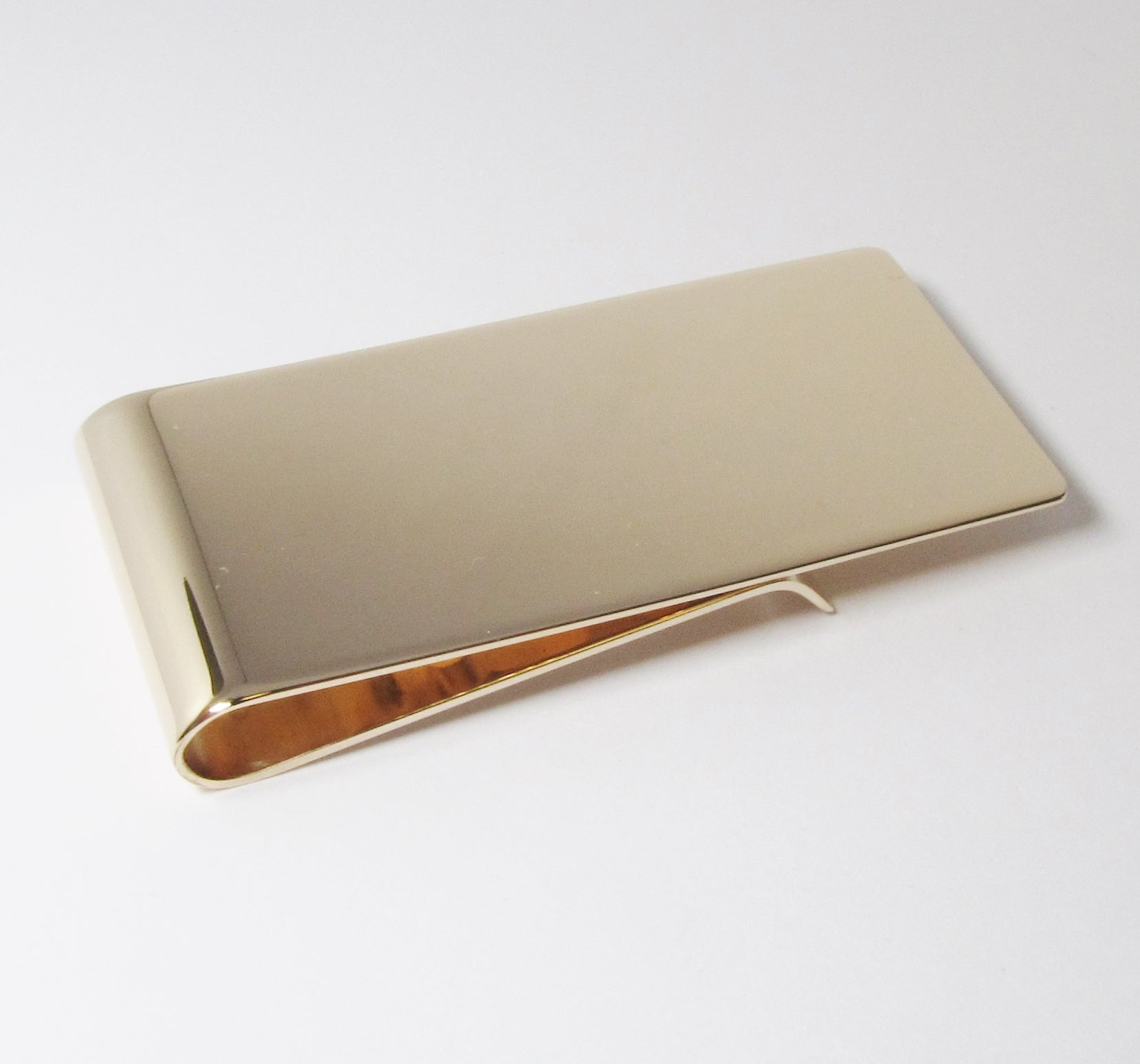 Yellow Gold Money Clip