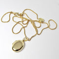 18k Yellow Gold Diamond Set Locket