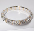 18k White & Pink Gold, Expanding Bracelet