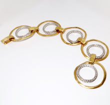 Load image into Gallery viewer, Yellow &amp; White Gold &amp; Diamond Bracelet
