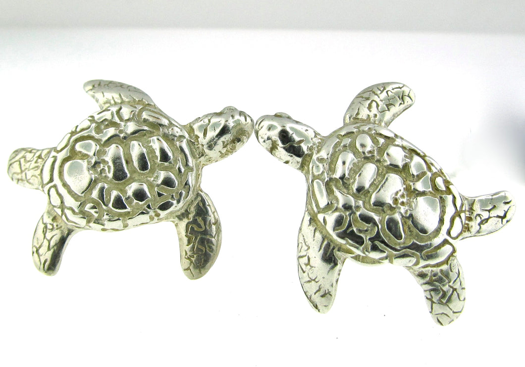 Sea Turtles Cufflinks Sterling Silver
