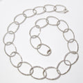 Oval Diamond Necklace