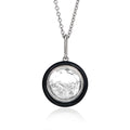 Double-sided Diamond Pendant