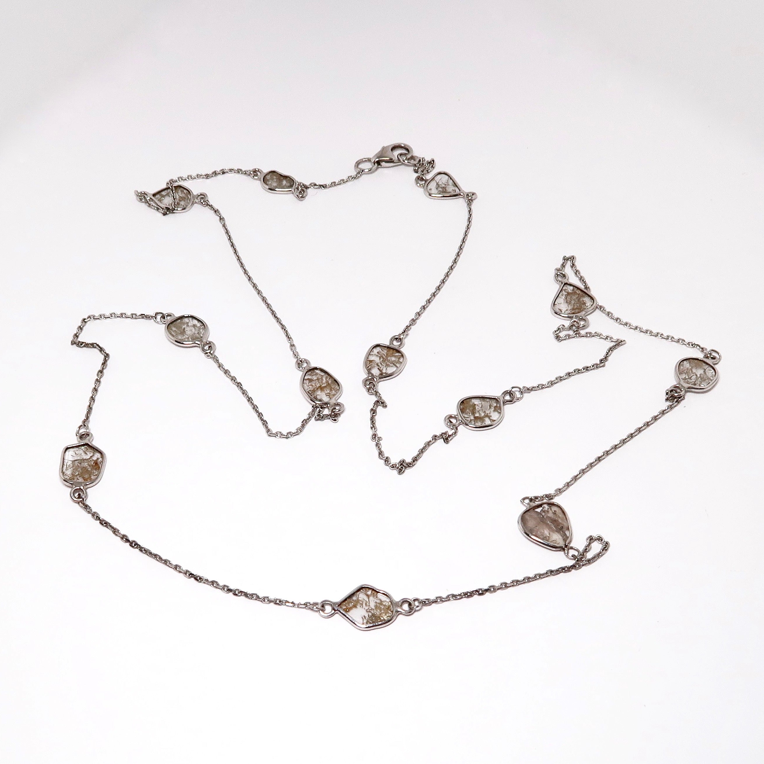 Slice Diamond Necklace