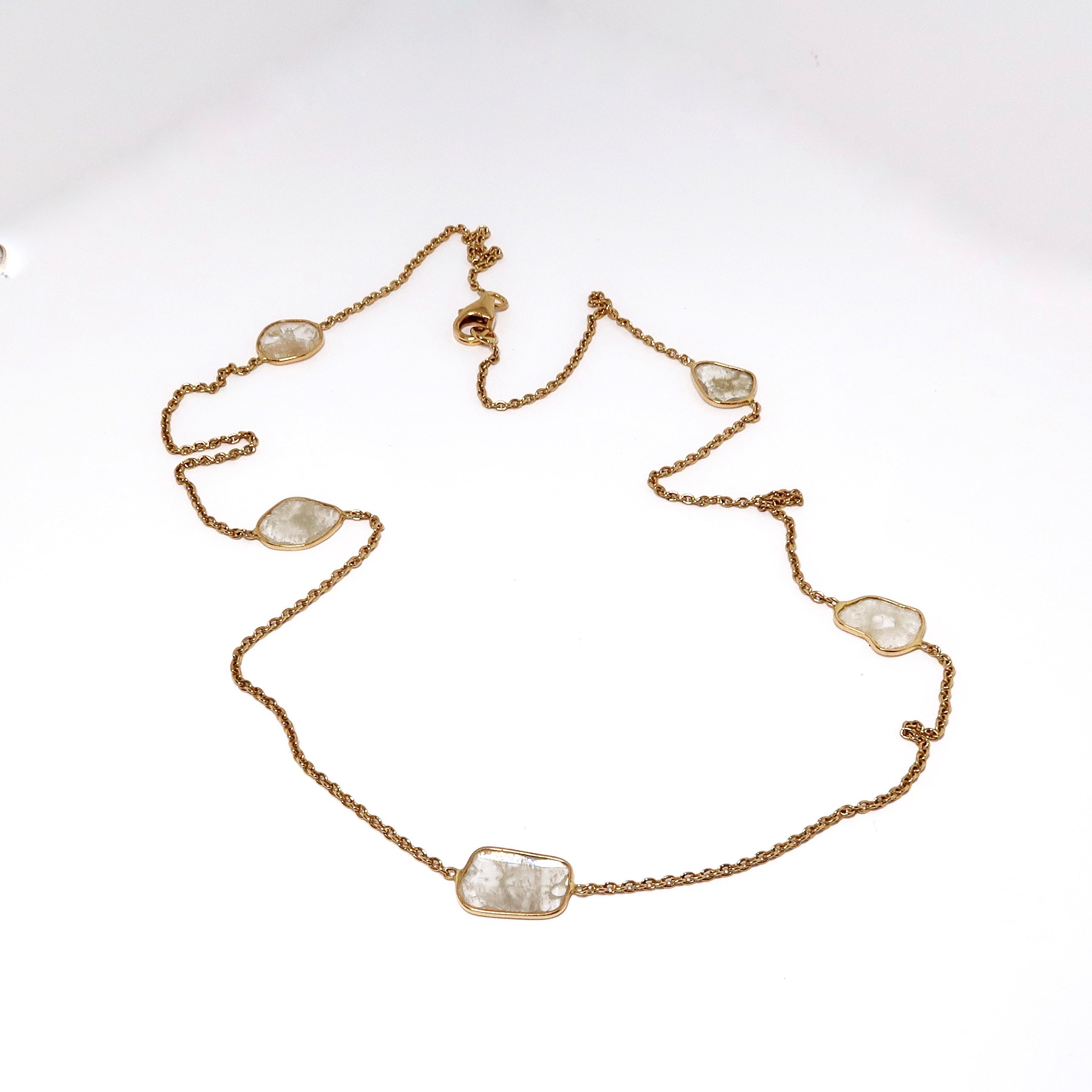 Slice Diamond Necklace