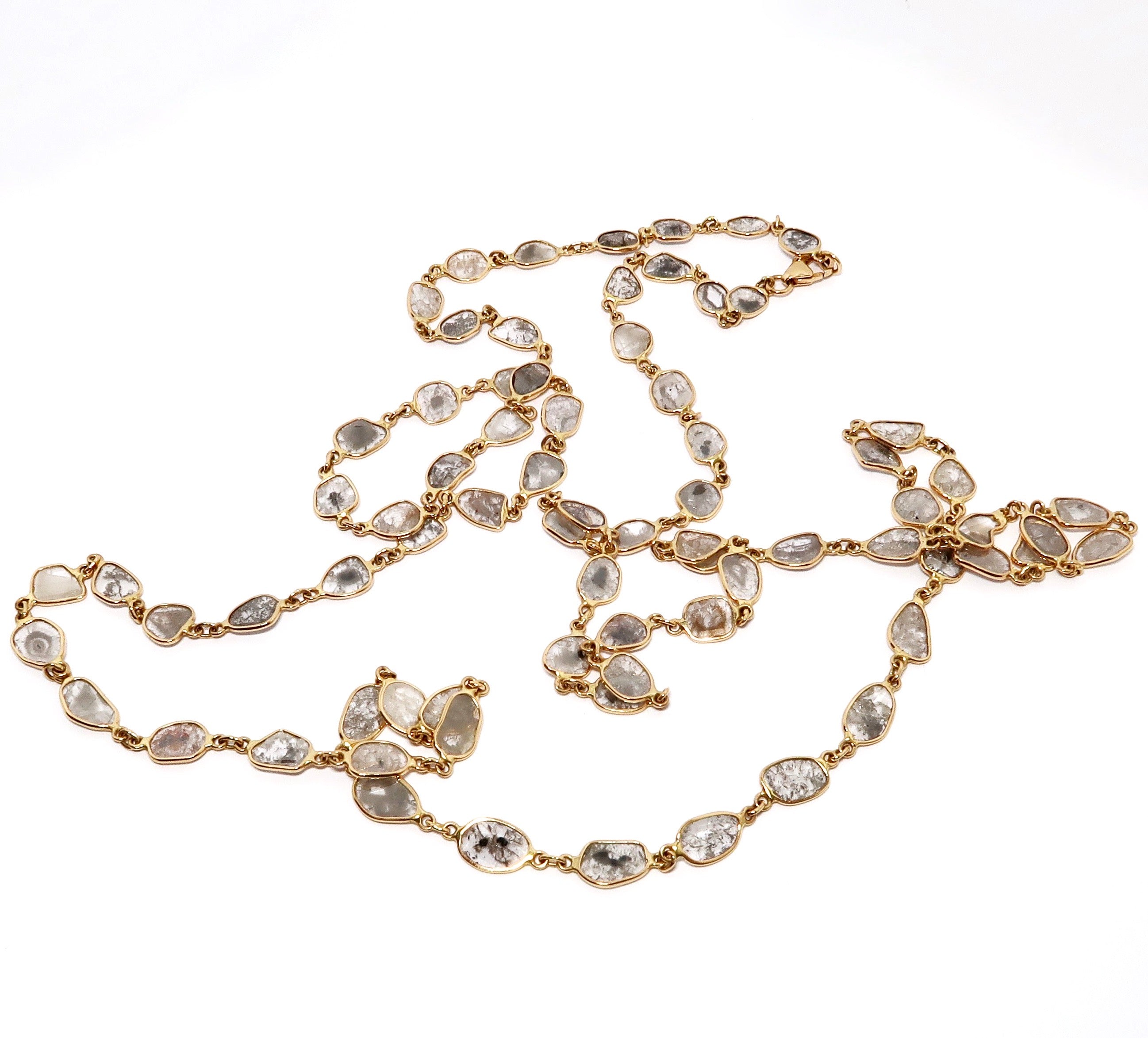Slice Diamond Necklace