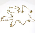 Labradorite + Rainbow Moonstone Necklace
