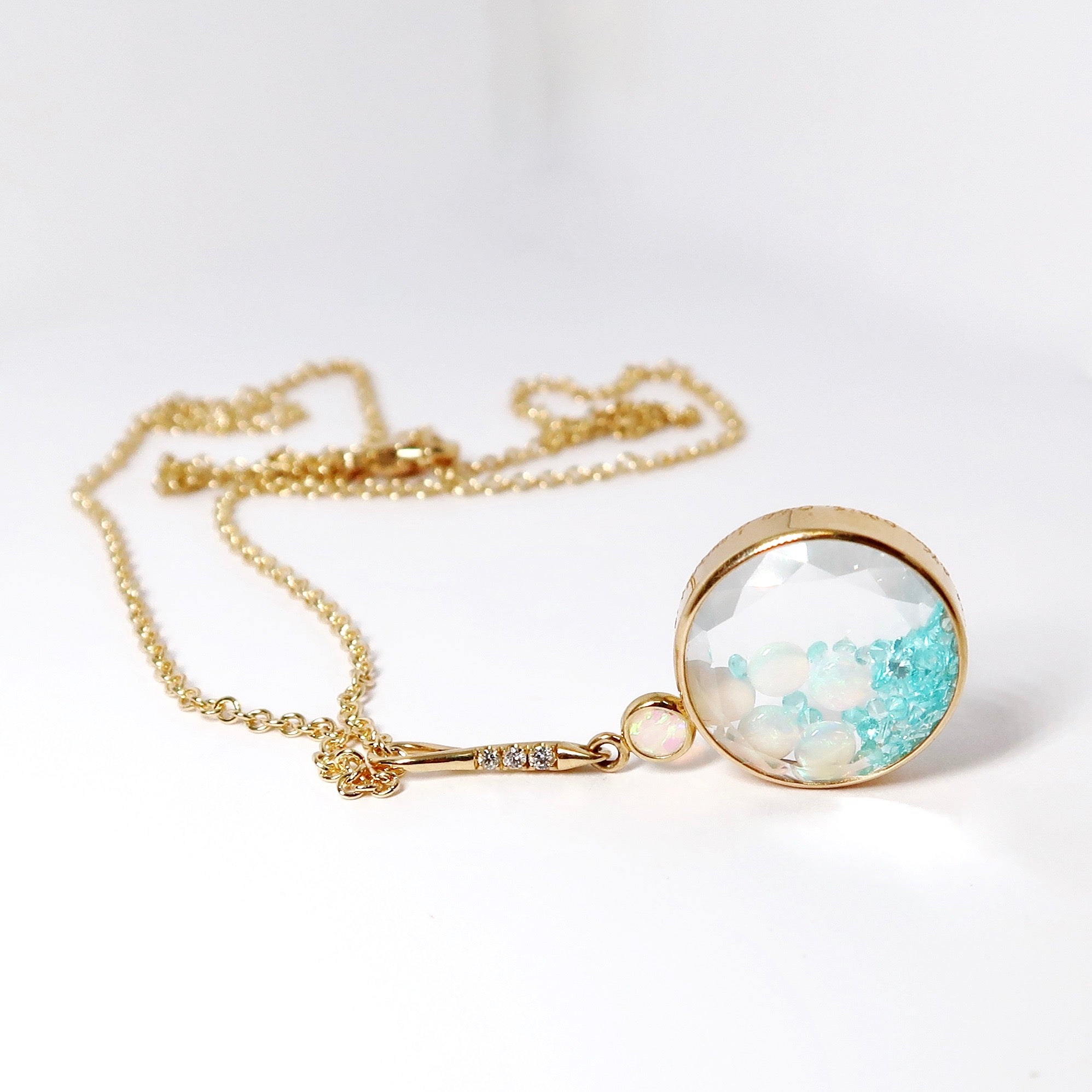 Paraiba Tourmalines Pendant