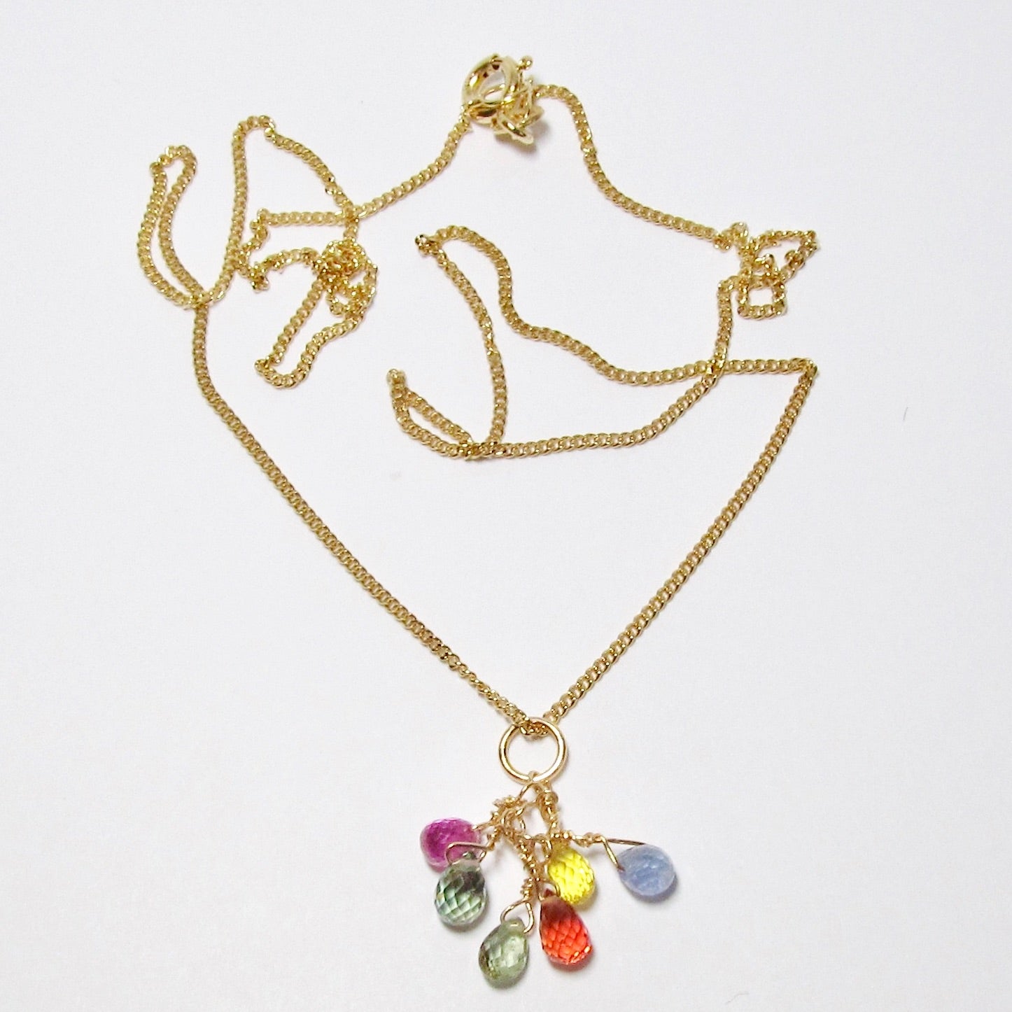 Sapphire Briolettes Necklace