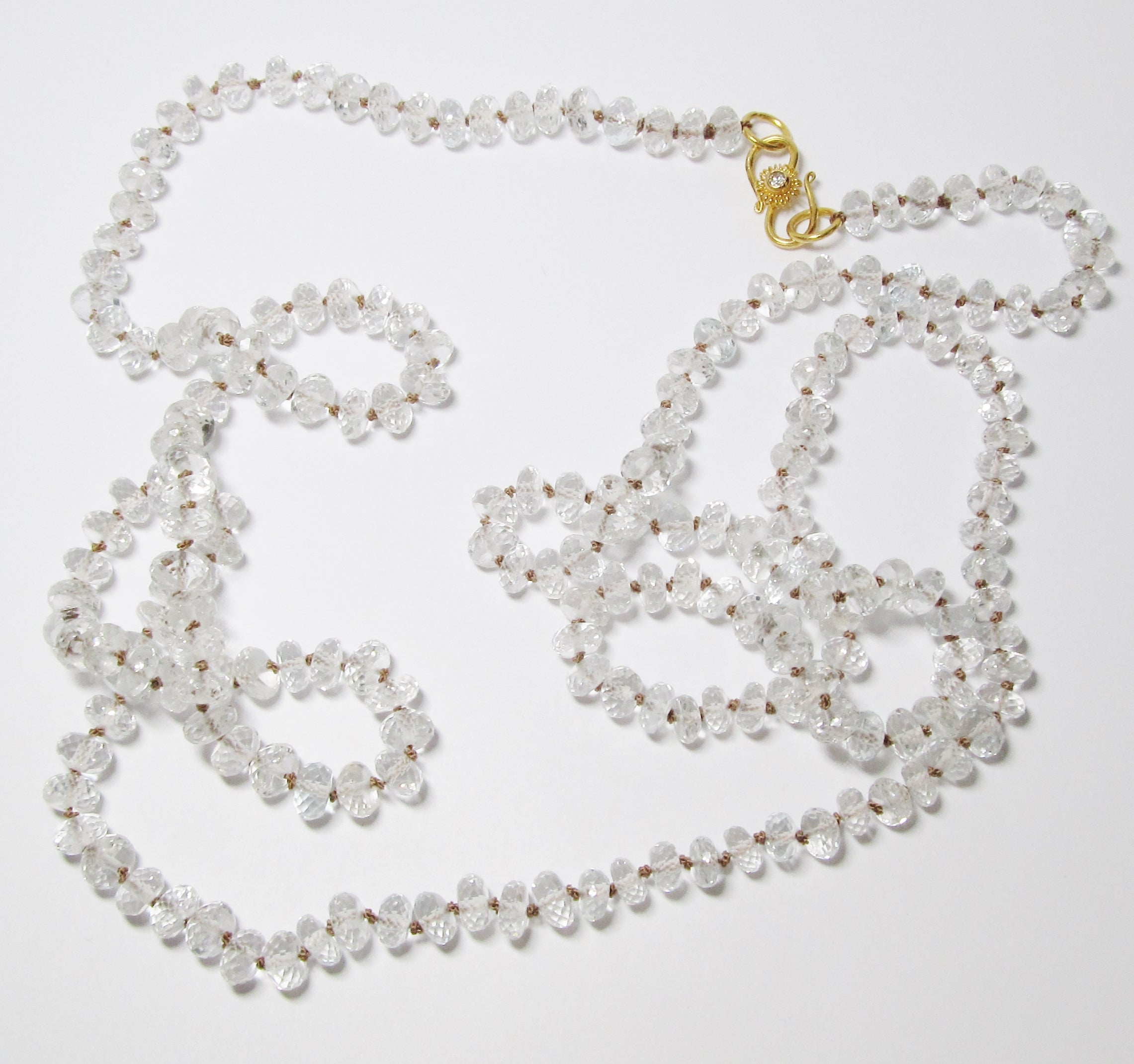 White Topaz Necklace