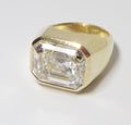 22k Yellow Gold, Bulgari Mounted Ring