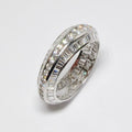 18k White Gold Diamond Band