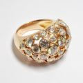 18k Pink Gold & Diamond Cloud Ring