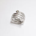 18k White Gold Snake Ring