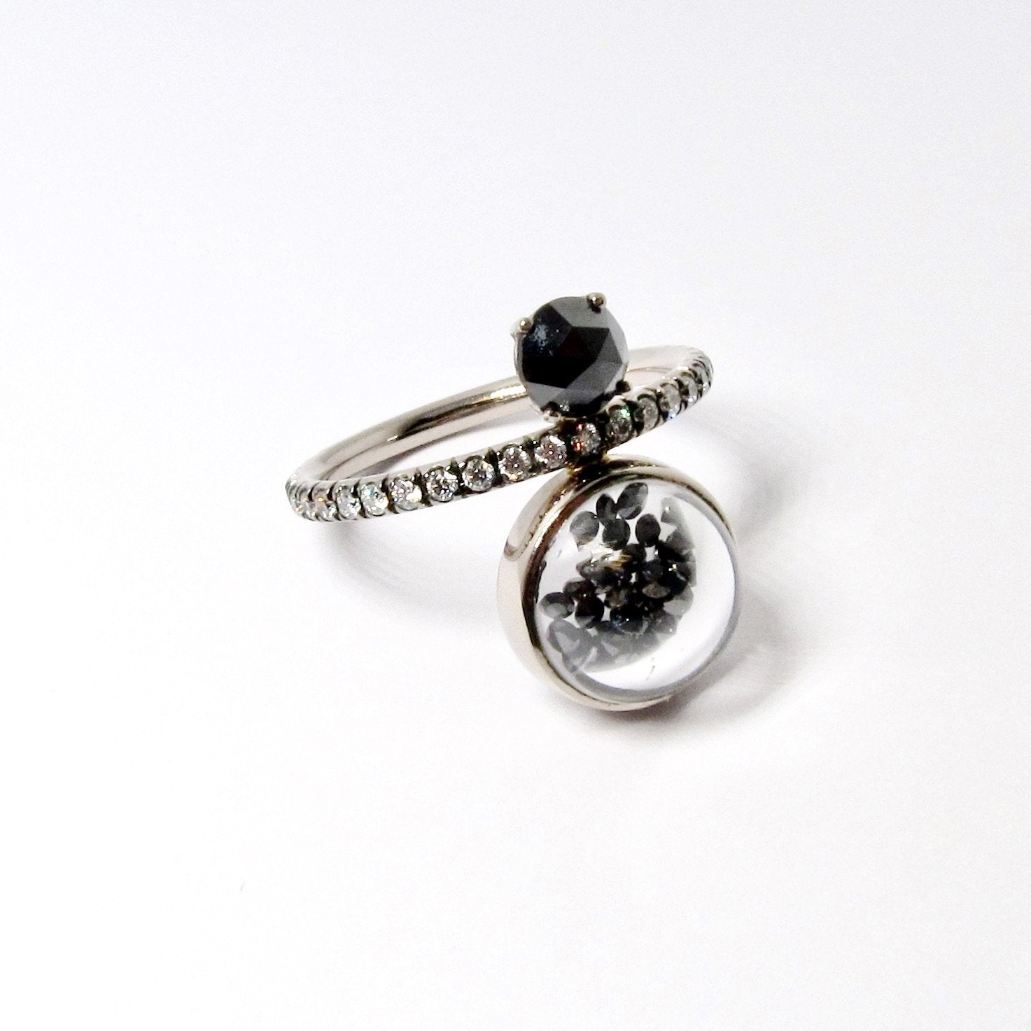 Black Diamond Ring