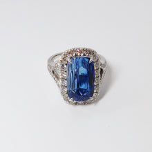 Load image into Gallery viewer, Sapphire &amp; Diamond Ring
