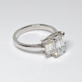 Emerald Cut Diamond 3-Stone Ring