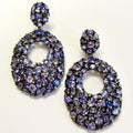 Tanzanite & Diamond Earrings