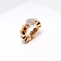 18k Two Tone Gold Ring