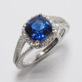Sapphire & Diamond Ring