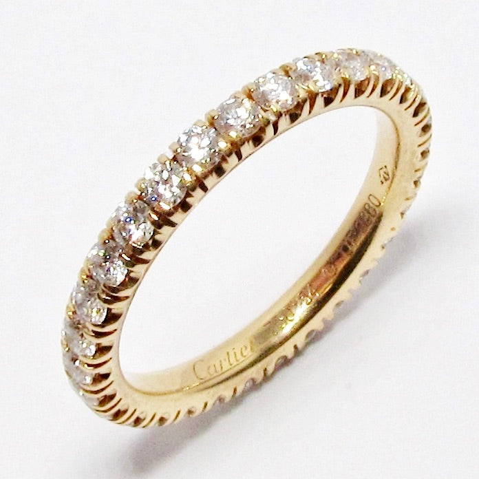 18k Yellow Gold Diamond Eternity Band