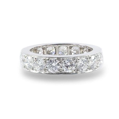 Platinum Diamond Guard Ring